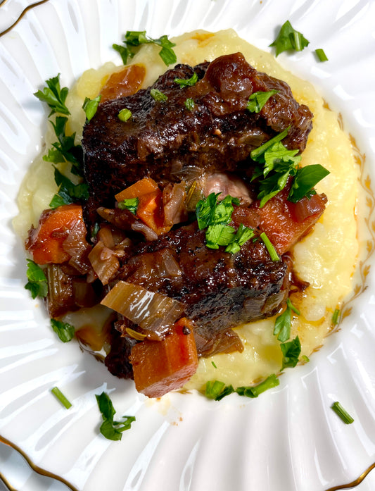 RED WINE- BRAISED SHORT RIBS