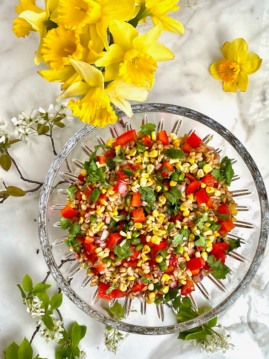 summery corn salad