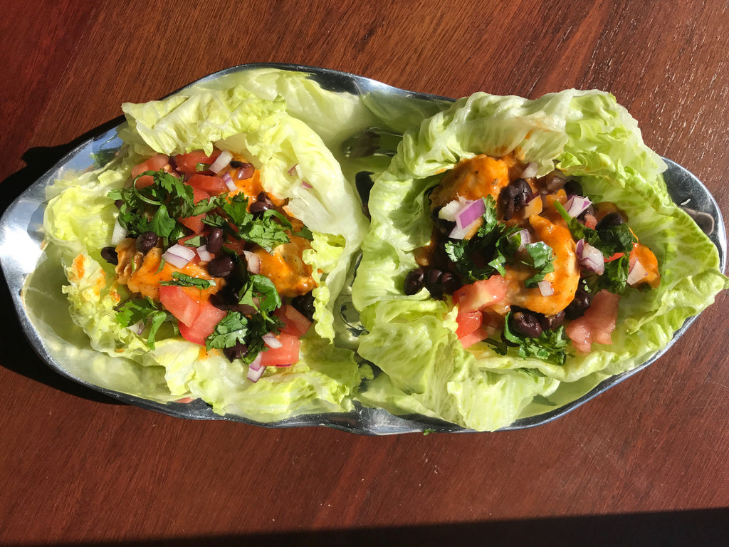 Lettuce Wrap Chicken Tacos